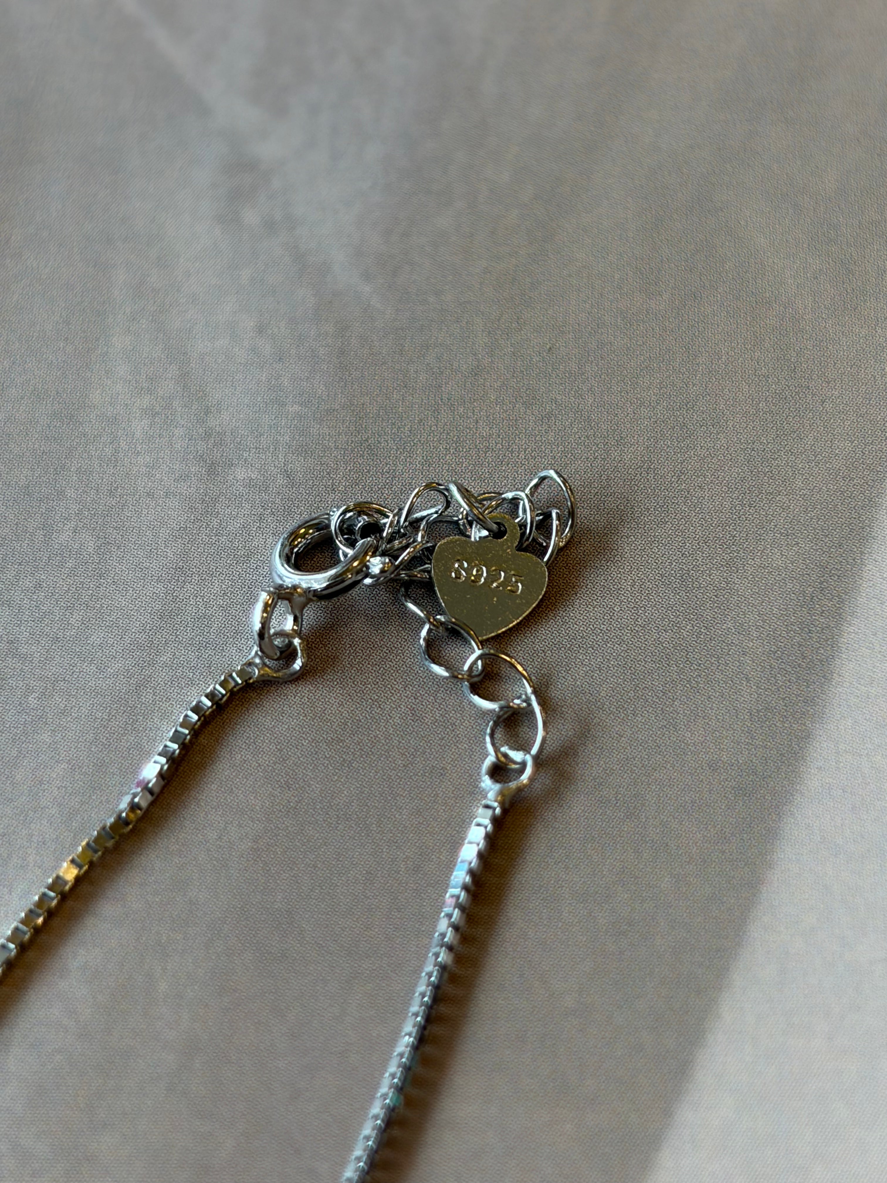 Cloud Drop 925 Silver Pendant Necklace
