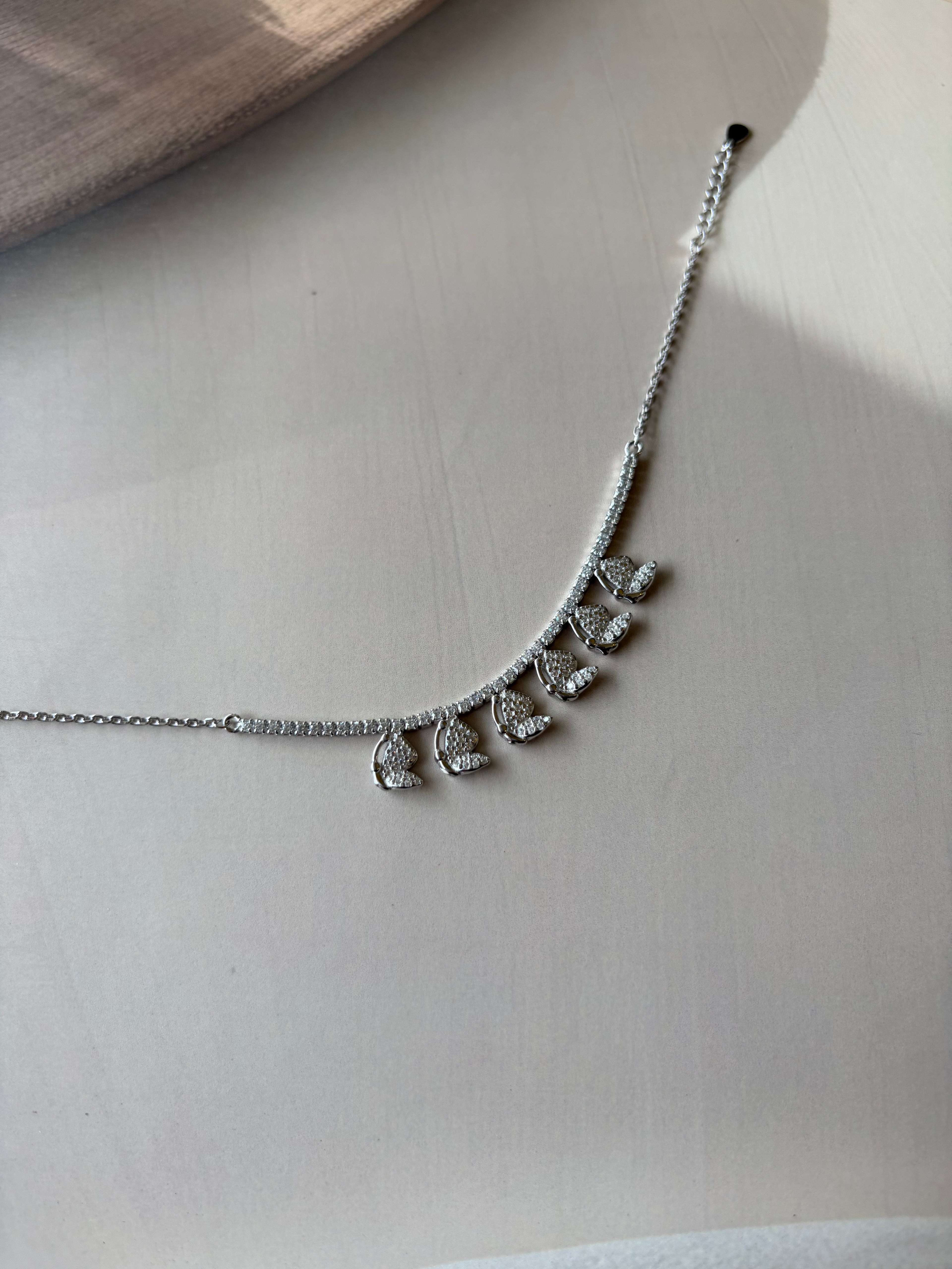 Meher 925 Silver Charm Bracelet