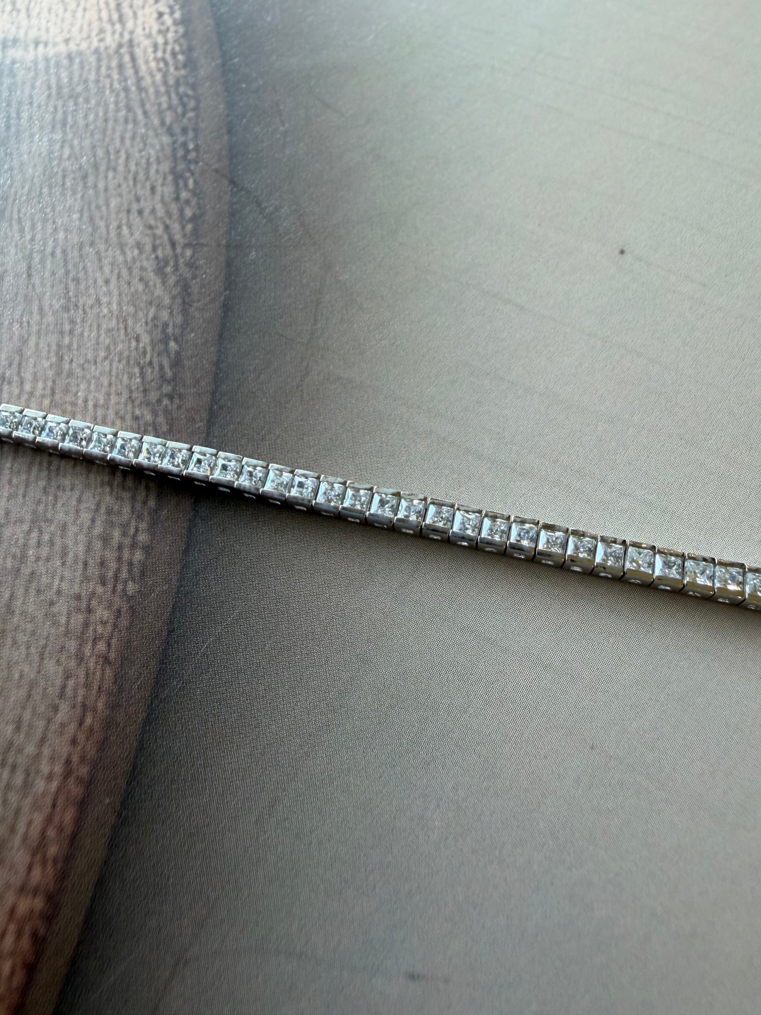 Astra 925 Silver Tennis Bracelet