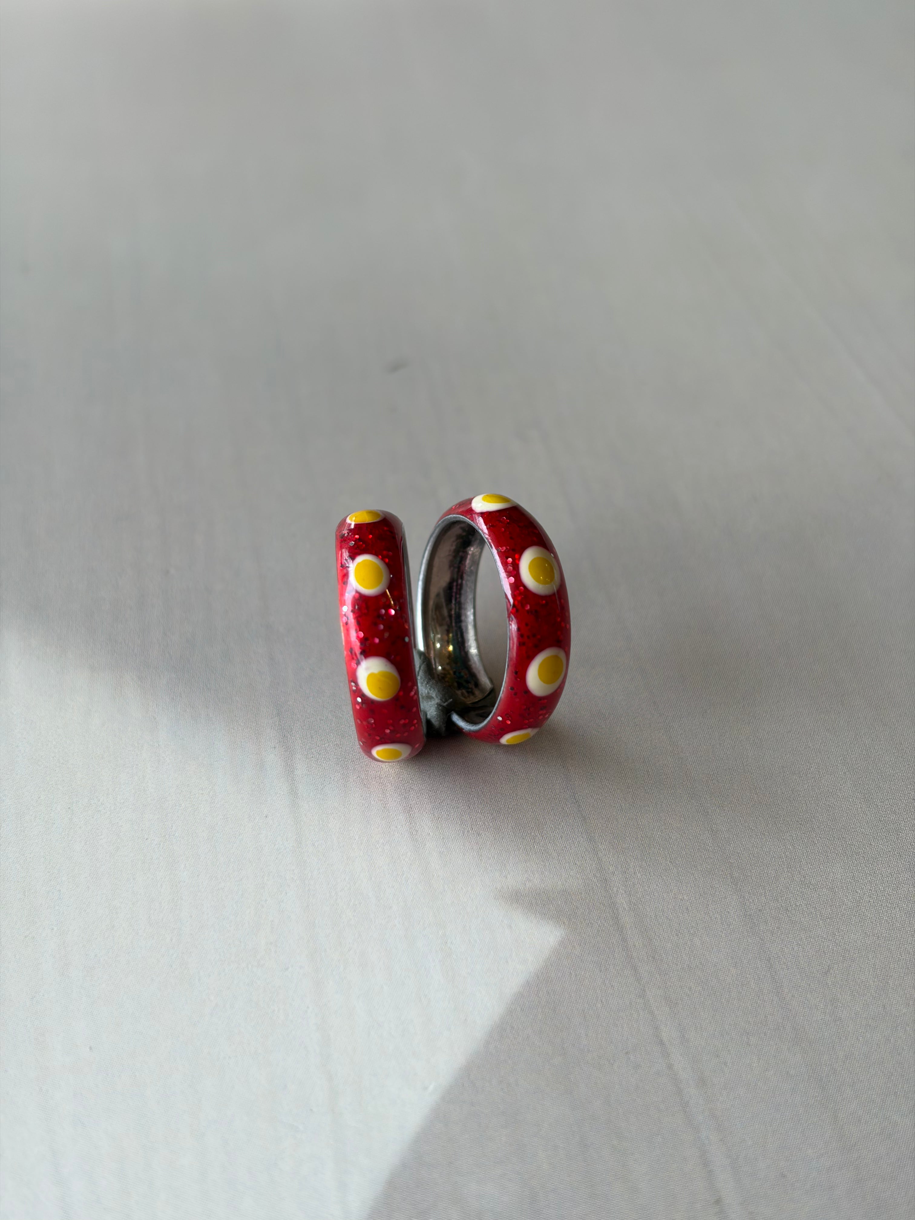 Rang 925 Silver Enamel Toe Rings