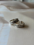 Abeer 925 Silver Oxidised Toe Rings