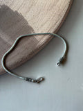 Veer 925 Silver Oxidised Snake Chain Bracelet